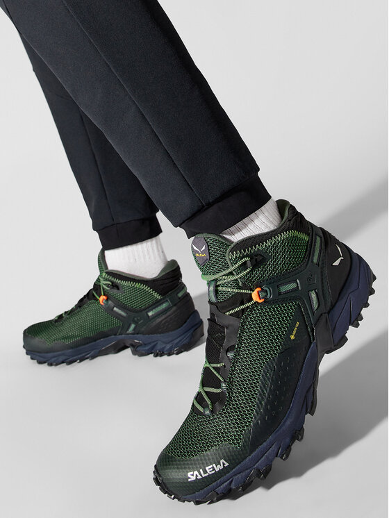 Salewa Trekking Salewa Ms Ultra Flex 2 Mid Gtx GORE-TEX 61387 Zelena