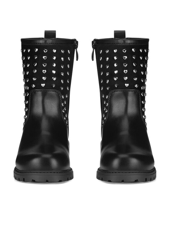 Nelli Blu Členková obuv Nelli Blu CS1575-05 Čierna