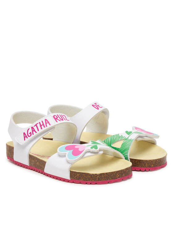 Agatha Ruiz de la Prada Босоніжки Agatha Ruiz de la Prada 262979 S Білий