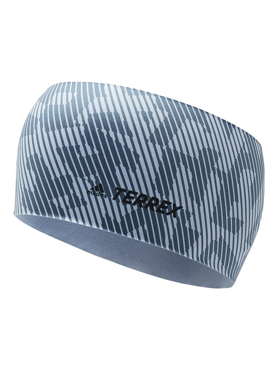 adidas Textilní čelenka adidas Terrex AEROREADY Graphic Headband IB2386 Modrá