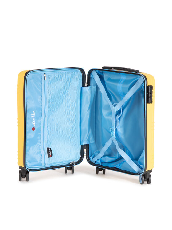 Dielle Kabínový kufor Dielle 130/55 Žltá