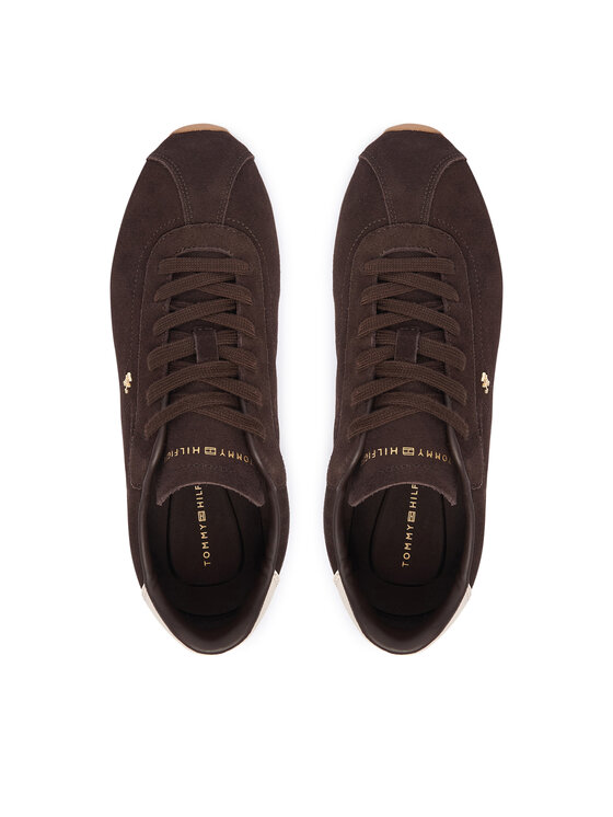 Tommy Hilfiger Superge Tommy Hilfiger Bella Low Runner FW0FW09189 Rjava