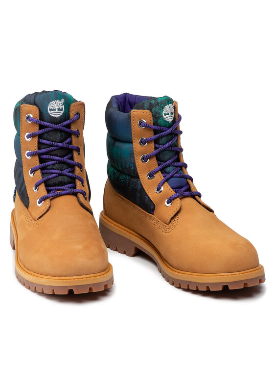 Timberland Trapery Timberland 6 In Quilt Boot 0A2FQP2311 Brązowy