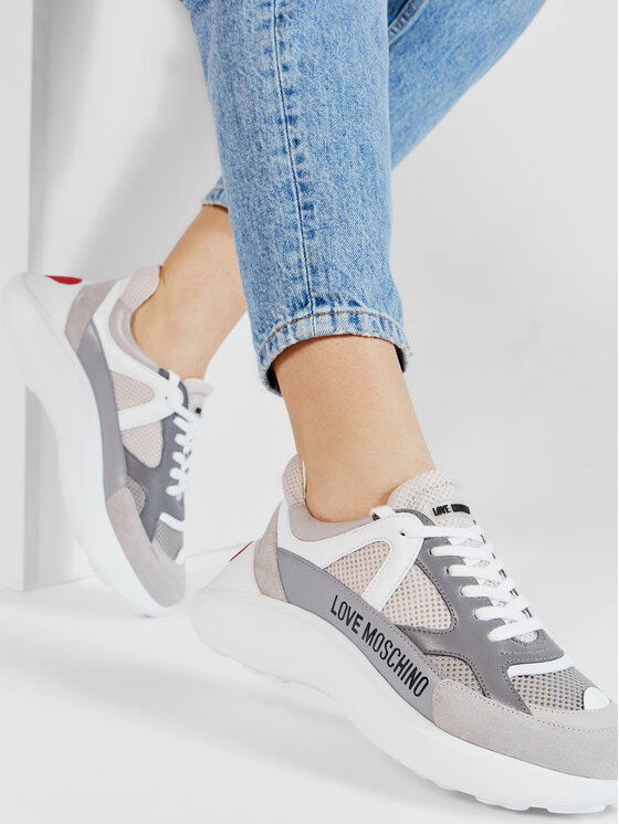 Sneakers LOVE MOSCHINO JA15306G1EIQ101A Gri | Epantofi.ro