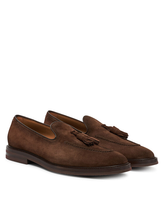 BOSS Loafersy BOSS 50539275 Hnědá