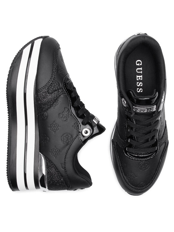 Guess Сникърси Guess Hinders3 FL7HN3 ELE12 Черен