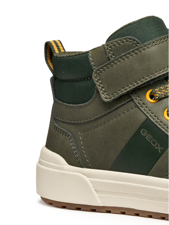 Geox Sneakersy Geox J Weemble Boy J56HAA 0MEFU C3009 S Tmavo zelená