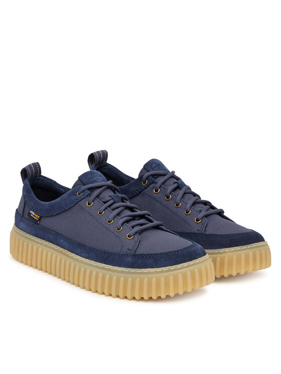 Clarks Снікерcи Clarks Torhill Lace 26186153 Cиній