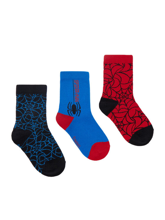 Spiderman Ultimate Довгі шкарпетки Spiderman Ultimate CEO-ACCCS-AW26-225SPRMV(3-PACK) Кольоровий