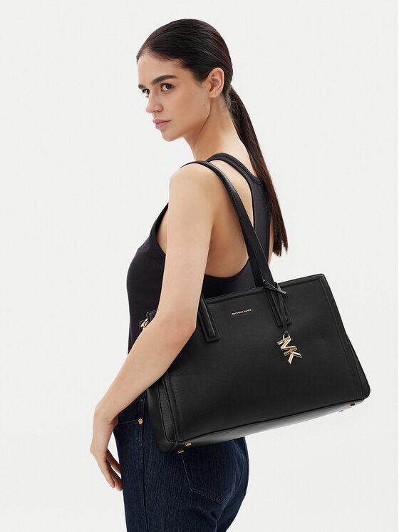MICHAEL Michael Kors Kabelka MICHAEL Michael Kors Laila 30S5G9IT2L Čierna