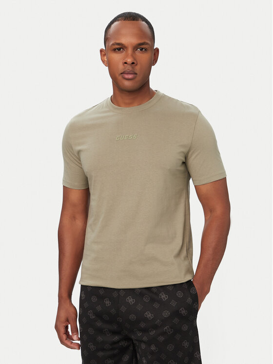 Guess Guess Camiseta Z6GI06 K2847 Caqui Regular Fit