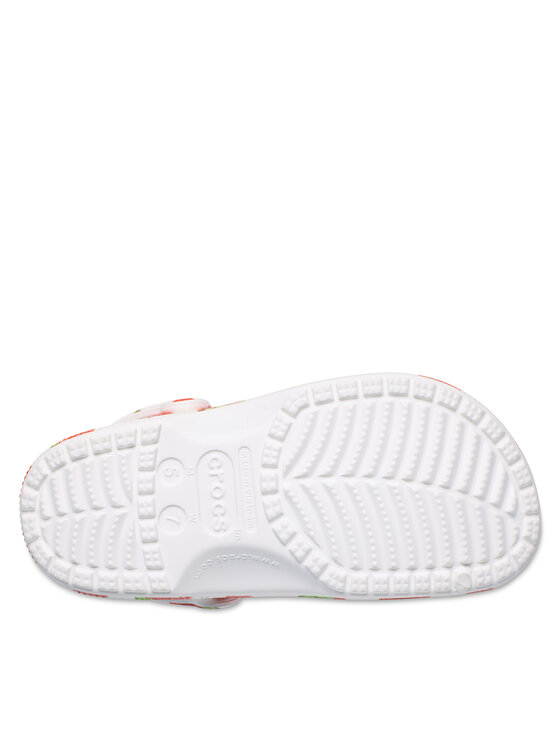 Crocs Шльопанці Crocs Classic Fresh Fruits Clog 211008 Білий