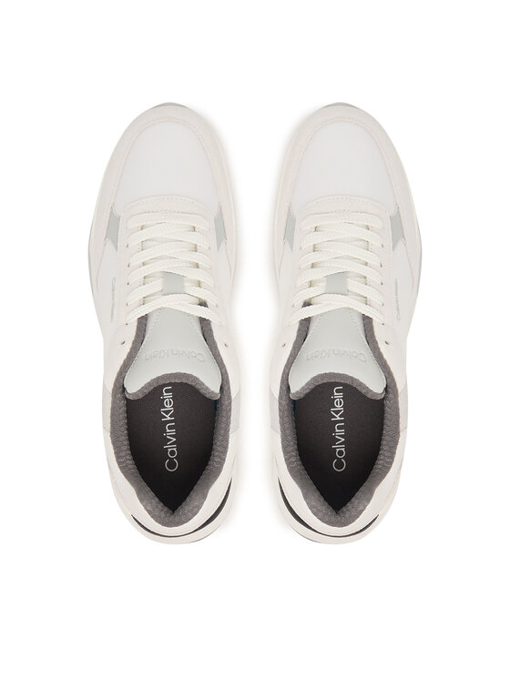 Calvin Klein Sneakersy Calvin Klein City Runner Laceup Ny-Su HM0HM02308 Kremowy