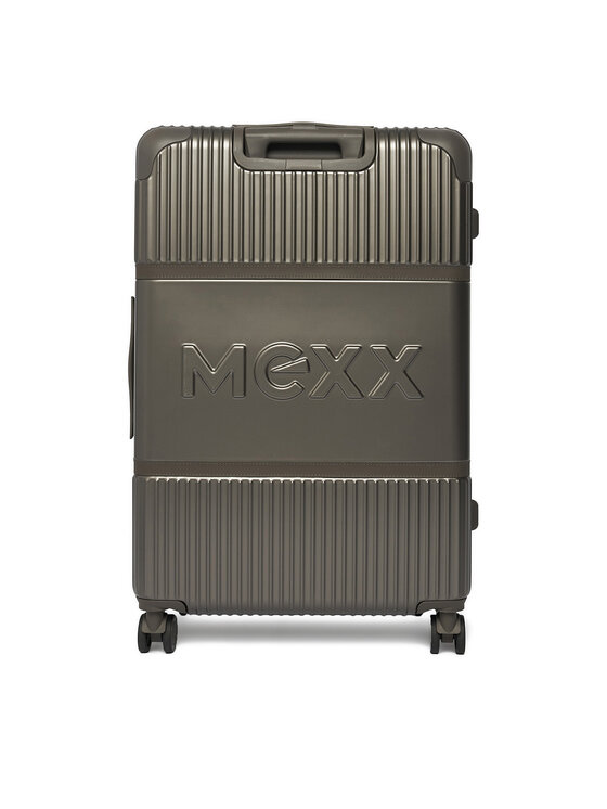 MEXX Голям куфар MEXX CEO-MEXX-037-L-SILVER Сребрист