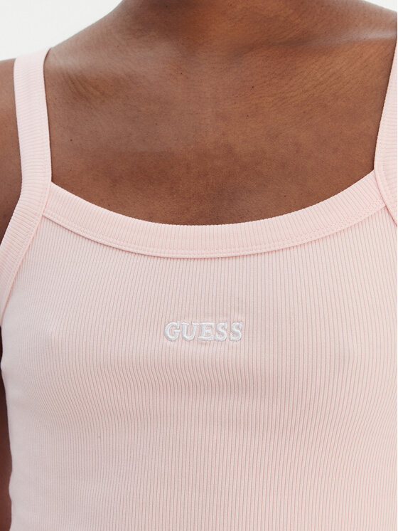 Guess Guess Top V6GP16 K3180 Rosa Regular Fit