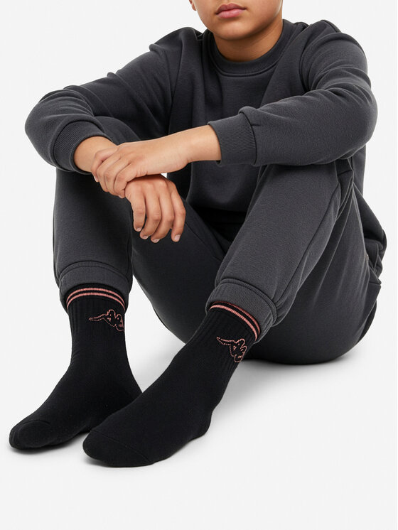 Kappa Довгі шкарпетки Kappa CEO_KR_KAPPA_DZ006_W_AW25 Чорний