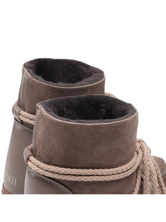 Inuikii Апрески Inuikii Classic Wedge 75203-005 Кафяв