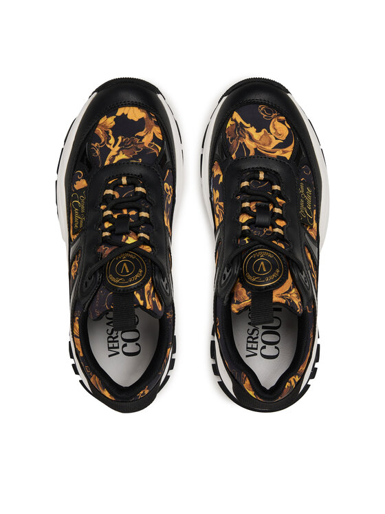 Versace Jeans Couture Снікерcи Versace Jeans Couture 79VA3SVG Чорний