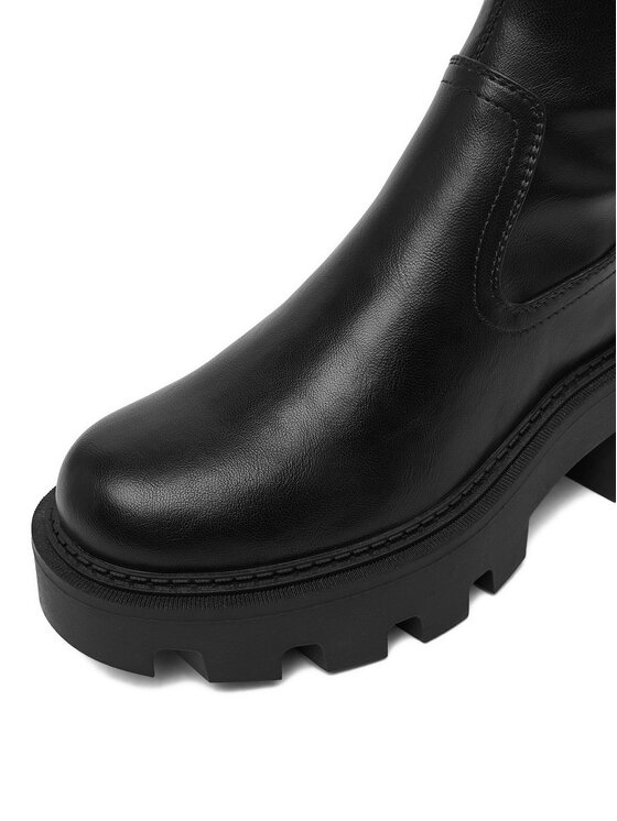 DeeZee Kozačky DeeZee CEO-CC25109 Černá
