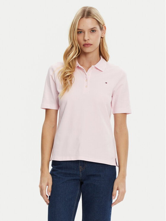 Tommy Hilfiger Tommy Hilfiger Polo 1985 WW0WW43224 Rosa Regular Fit