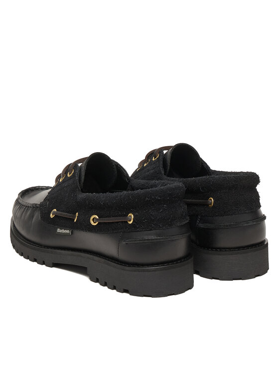 Barbour Mokasíny Barbour Deck Boat MFO0795BK51 Černá