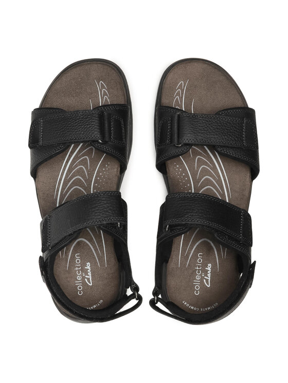 Clarks Босоніжки Clarks Hapsford Creek 261594787 Чорний