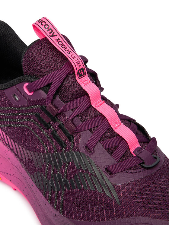 Saucony Маратонки за бягане Saucony Xodus Ultra 4 S101626 Виолетов