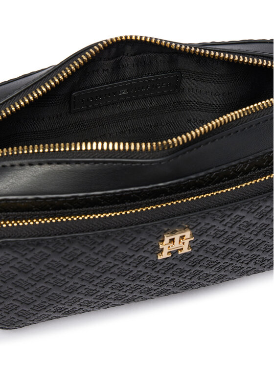 Tommy Hilfiger Borsetta Tommy Hilfiger Th Daily Camera Bag Mono AW0AW18414 Nero