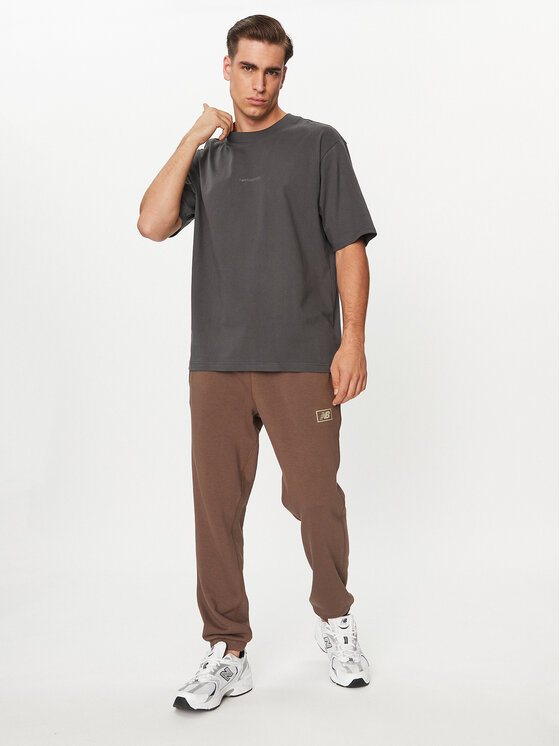 New Balance New Balance T-shirt Athletics Linear T-Shirt MT33560 Nero Regular Fit