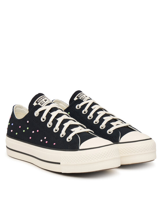 Converse Кеди Converse Chuck Taylor All Star Lift Platform Mini Studs A19141C Чорний