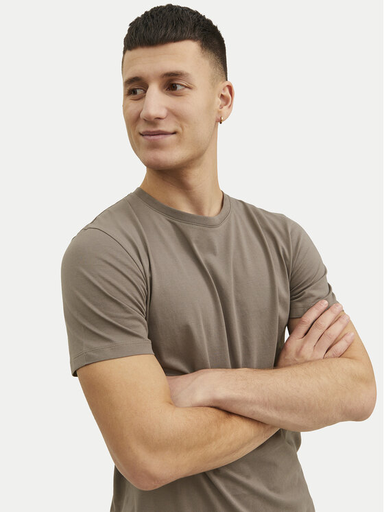 Jack & Jones Jack & Jones Póló Basic 12156101 Bézs Regular Fit