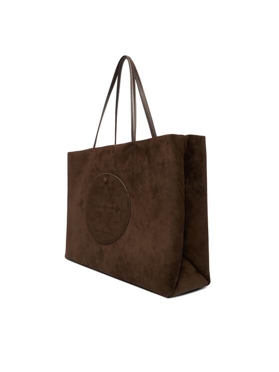 Tory Burch Сумка Tory Burch Ella Suede Tote 170980 Коричневий