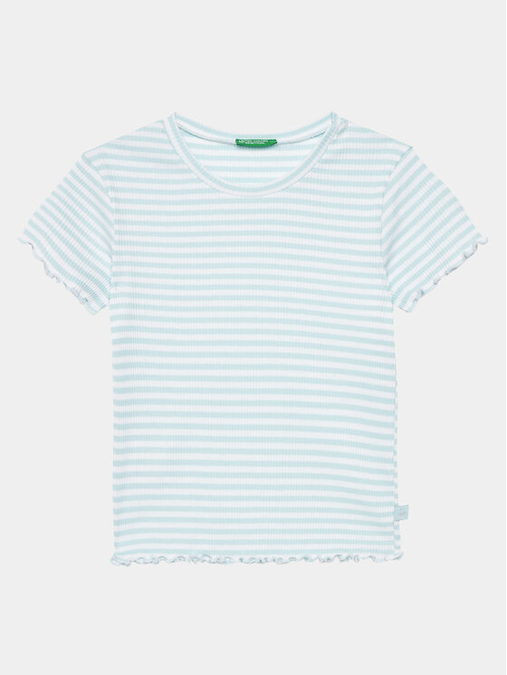 United Colors Of Benetton United Colors Of Benetton Футболка 3W5BC10H7 Голубий Regular Fit