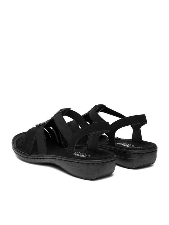 Rieker Sandales Rieker CEO-60806-00 Melns