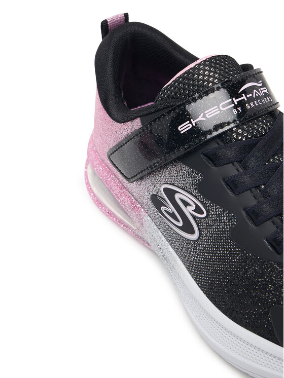 Skechers Снікерcи Skechers Microspec Max Advance - Glitz Gala 303859L/BKRG Чорний