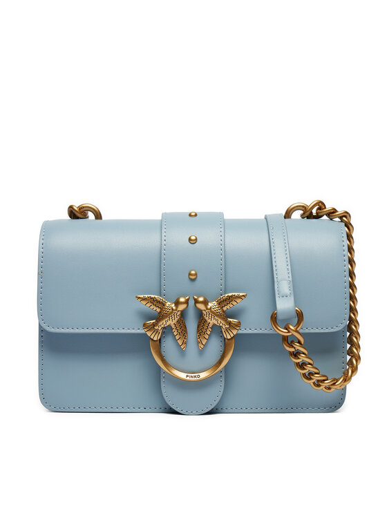 PINKO Torebka Pinko Love One Mini Cl 100059 A0F1 Błękitny