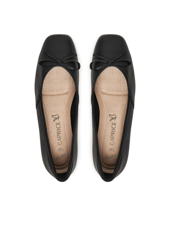 Caprice Balerinos Caprice 9-22109-46 Juoda