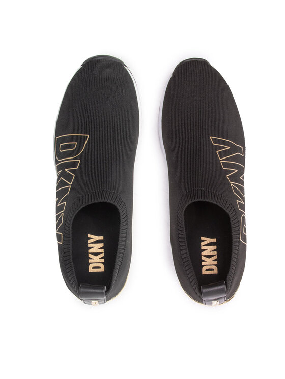 DKNY Sneakersy DKNY Pavi-Slip On Wedge K2224170 Černá