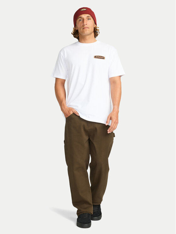 Billabong Billabong Camiseta Runner Up EBYZT00361 Blanco Regular Fit
