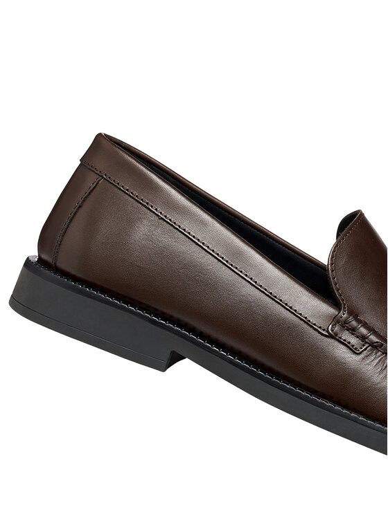 Geox Mokasíny Geox U Recanati U65HVA 00043 C6010 Tmavě hnědá