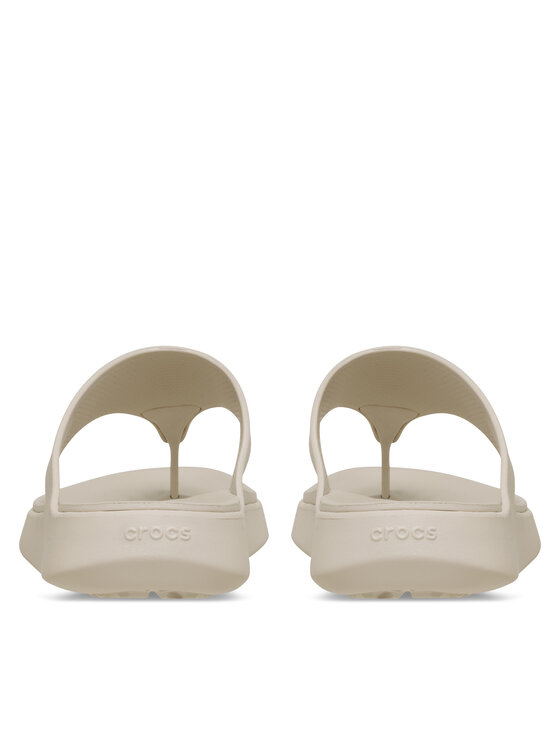 Crocs В'єтнамки Crocs Getaway Triangle Flip 212018 Бежевий