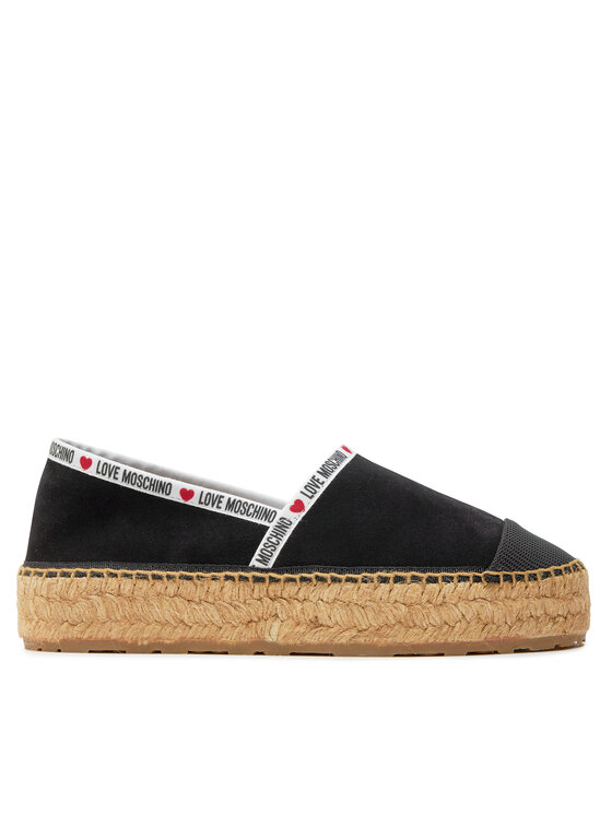 LOVE MOSCHINO Еспадрильї LOVE MOSCHINO JA10553G0IIG0000 Чорний