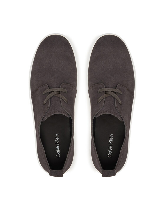 Calvin Klein Сникърси Calvin Klein Hybrid Clean Cup Derby Su HM0HM02078 Кафяв