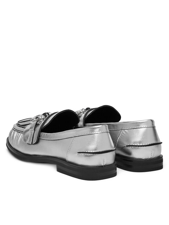 Eva Minge Loafers Eva Minge PETUNIA-V1792-335-1 Argintiu