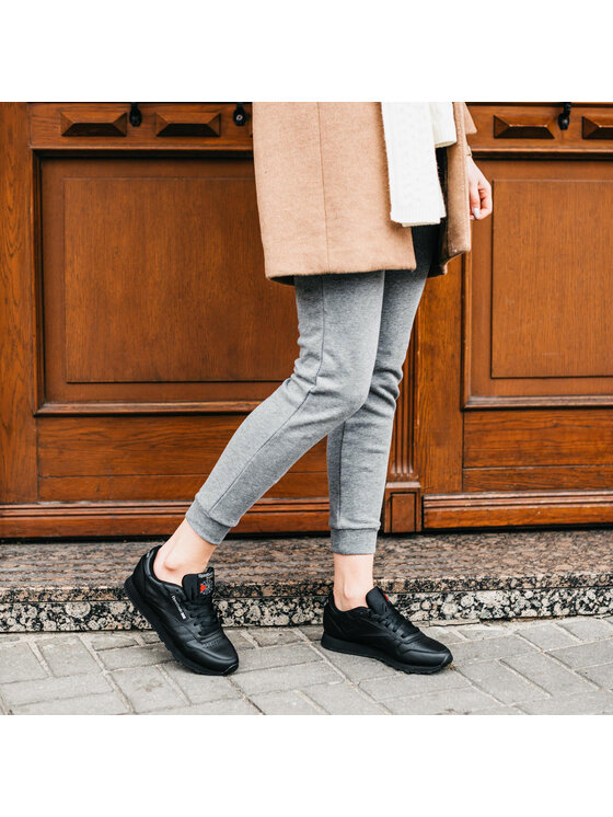 Reebok Sportcipők Reebok Classic Leather 3912 Fekete