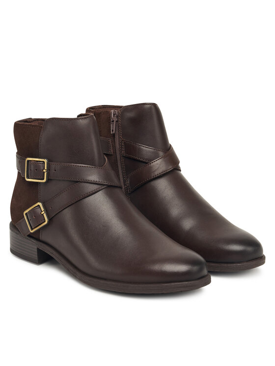 Clarks Bokacsizma Clarks Havisham Bay 26182942 Barna