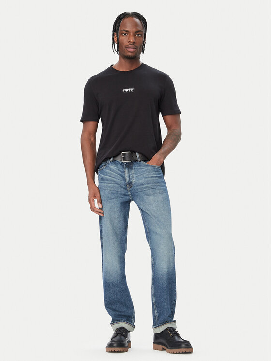 HUGO HUGO Camiseta 50572412 Negro Regular Fit