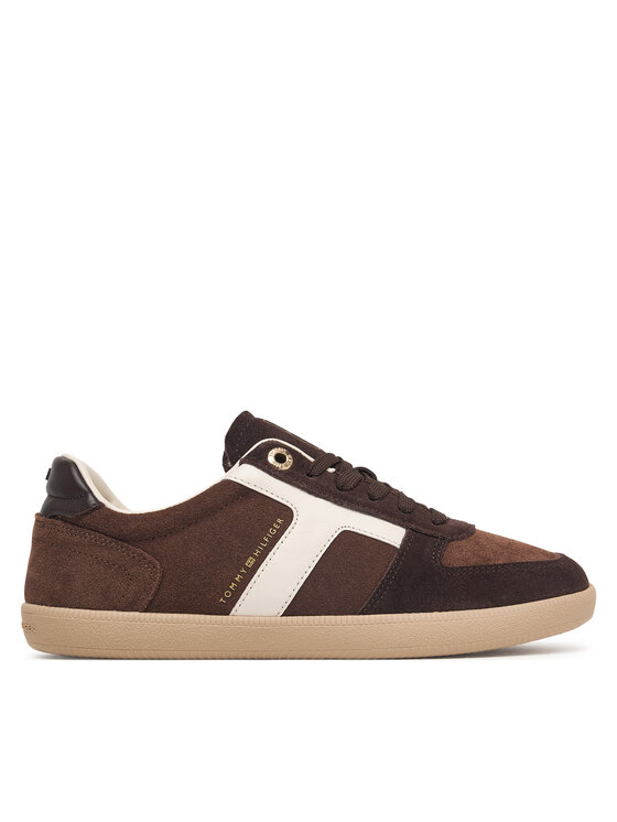 Tommy Hilfiger Sportcipők Tommy Hilfiger Th Tribeca Sneaker Suede FW0FW09596 Barna