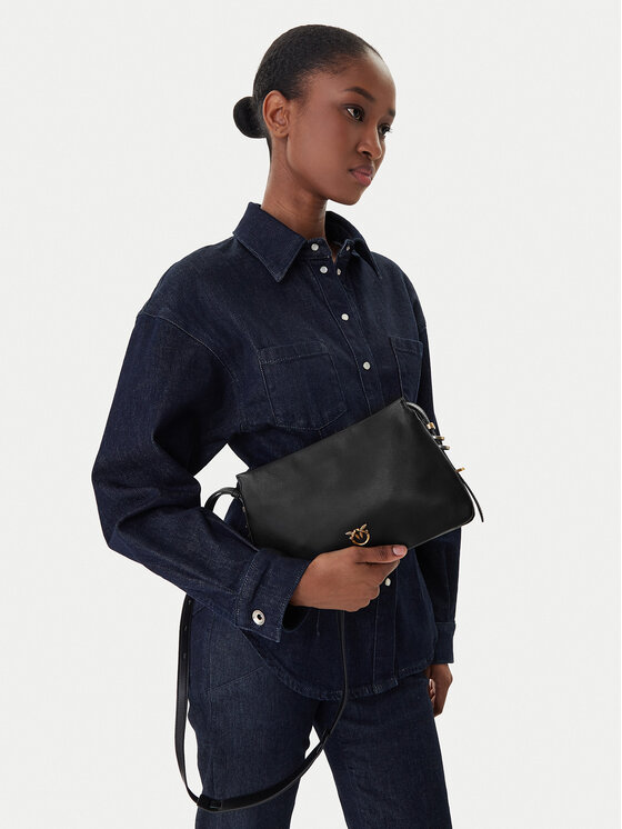 PINKO Сумка PINKO Triplet Mini AI 25-26 PLTT 05883 A0QO Чорний