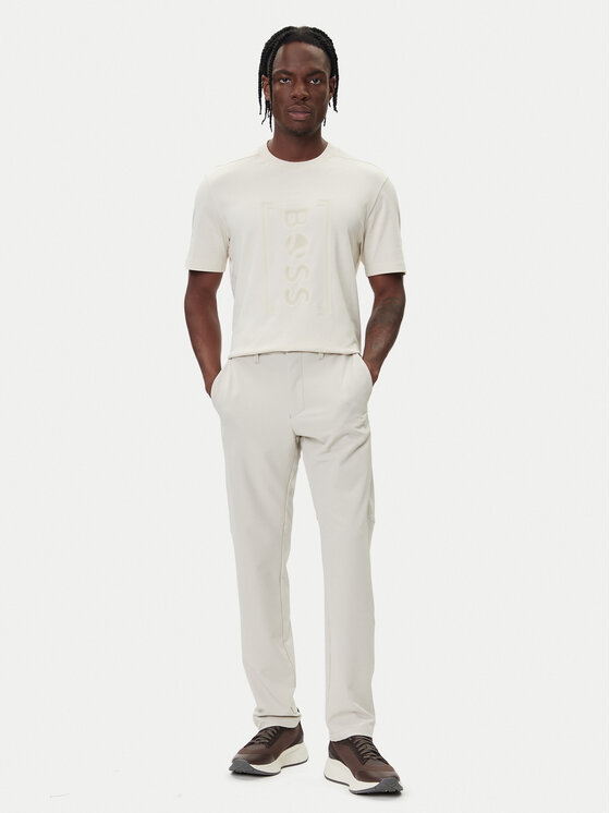BOSS BOSS Camiseta Iconic TL 50543905 Écru Relaxed Fit